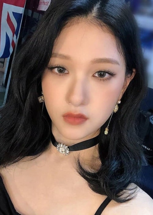 Lee Seo-yeon as seen in a selfie taken in September 2019
