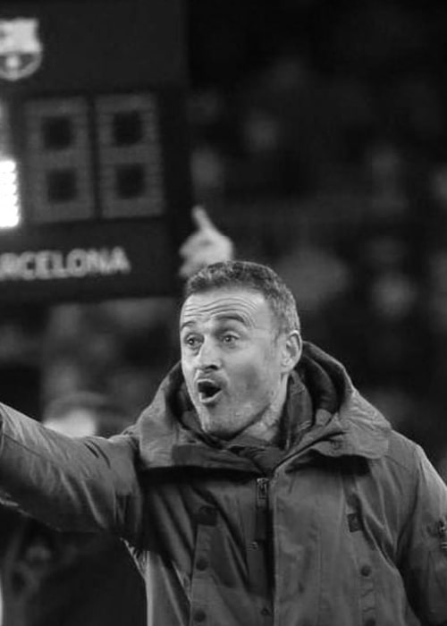 Luis Enrique as seen in an Instagram Post in December 2016