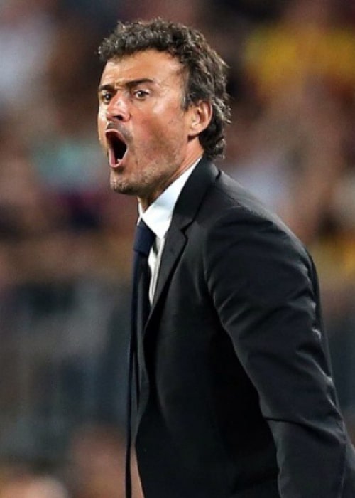 Luis Enrique as seen in an Instagram Post in November 2014