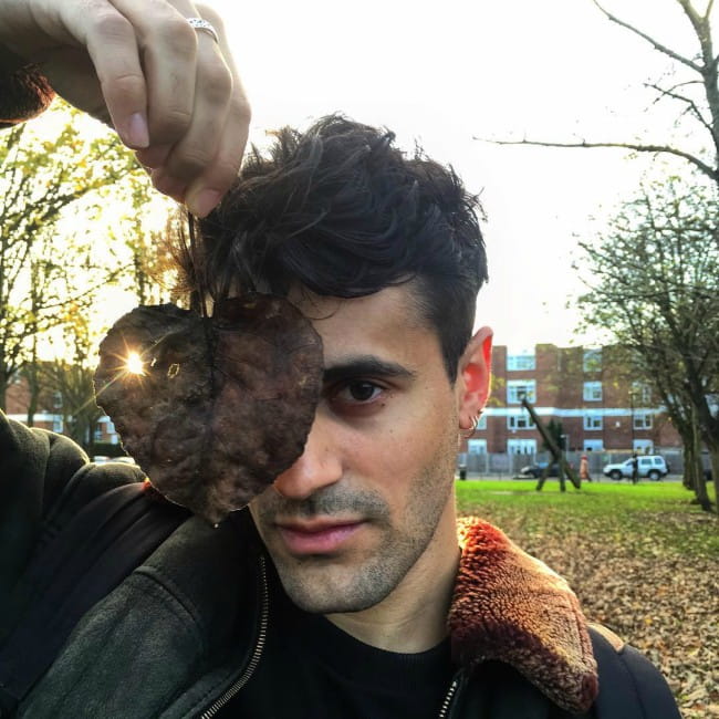 Milan Neil Amin-Smith in an Instagram post as seen in November 2015