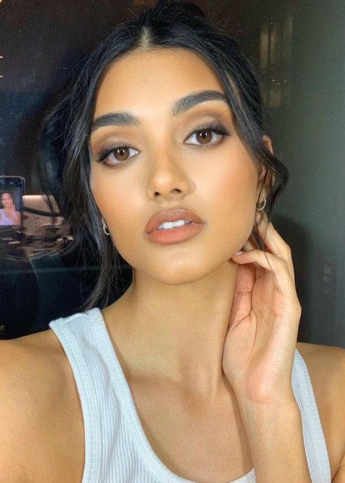 Neelam Gill in an Instagram selfie as seen in February 2020