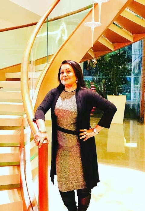 Neelu Vaghela as seen in January 2019