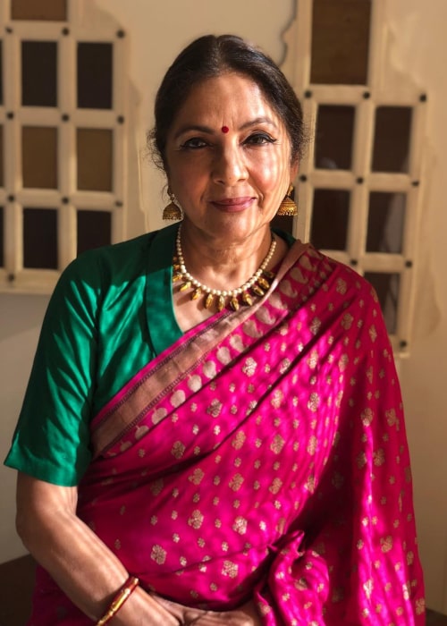 Neena Gupta as seen in an Instagram Post in February 2020