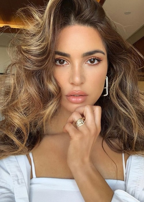 Negin Mirsalehi as seen in a selfie taken in March 2020