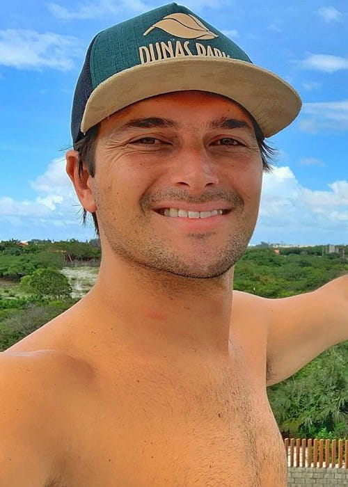 Nelson Piquet Jr. in an Instagram selfie as seen in February 2020