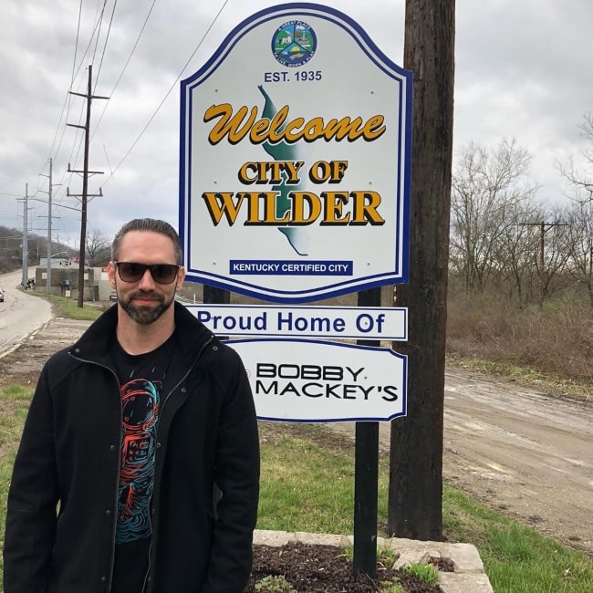 Nick Groff as seen in a picture taken in The City Of Wilder in March 2020