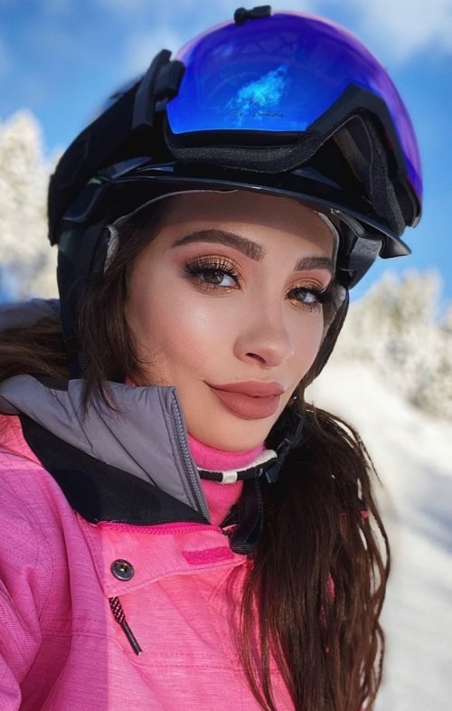 Nicol Concilio as seen in a selfie taken in Mammoth Lakes, California in December 2019