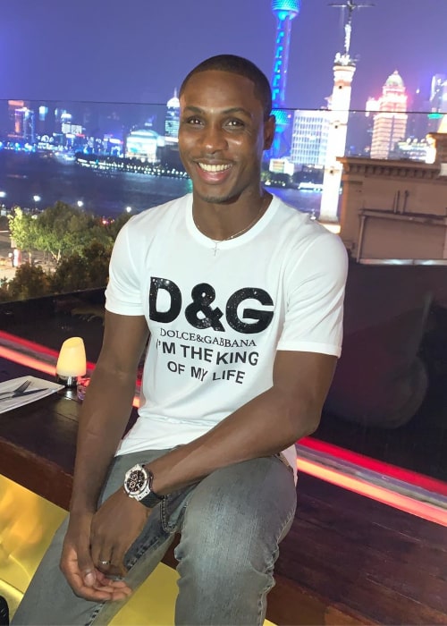 Odion Ighalo as seen in an Instagram Post in August 2019