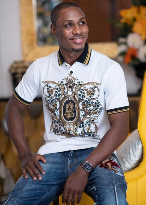 Odion Ighalo as seen in an Instagram Post in January 2020