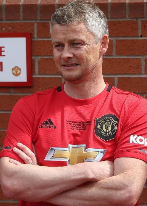 Ole Gunnar Solskjær as seen in an Instagram Post in May 2019