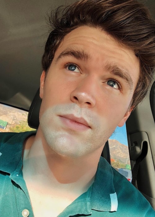 Peyton Clark as seen in a selfie taken in October 2018