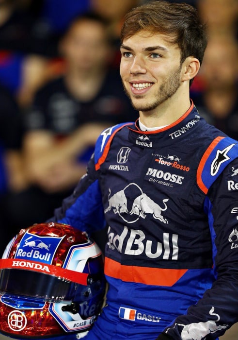 Pierre Gasly as seen in an Instagram Post in November 2019