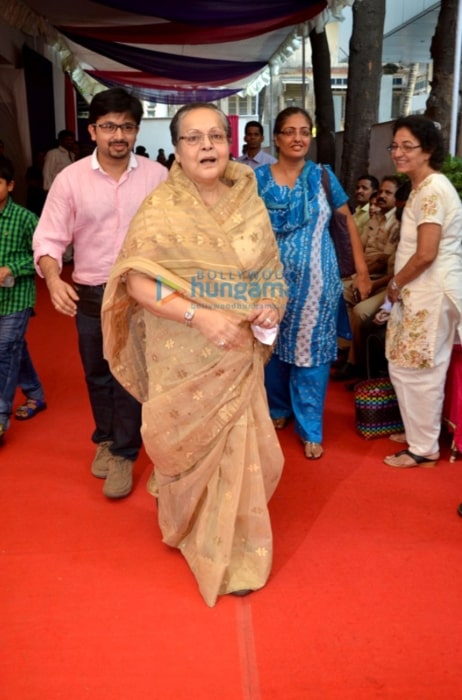 Rakhee Gulzar at the inauguration of the skin clinic La Piel in Oshiwara in October 2014