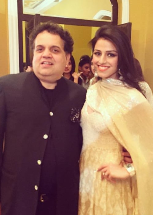 Rakhee Kapoor Tandon as seen along with Sandeep Khosla before walking the ramp for the designer in October 2015