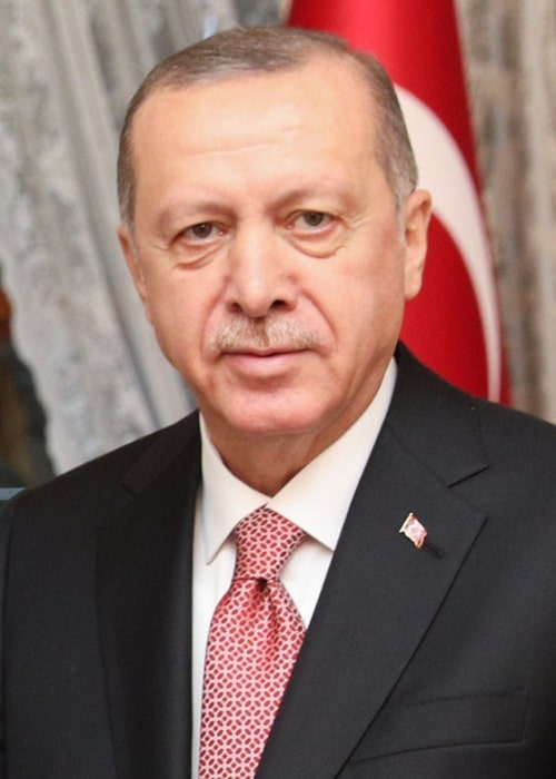 Recep Tayyip Erdoğan as seen in November 2018