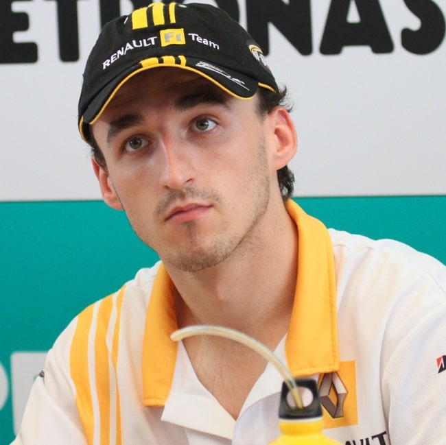 Robert Kubica as seen during an autograph session at the 2010 Malaysian Grand Prix as a Renault F1 Team driver