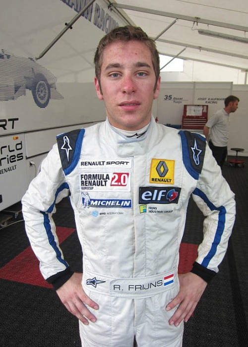 Robin Frijns during an event in April 2011