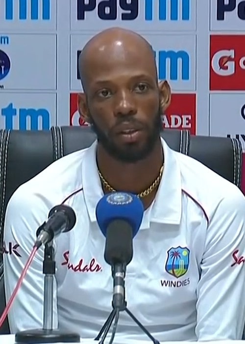 Roston Chase during an interview in October 2018