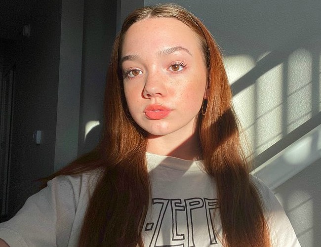 Ruby Jay in an Instagram selfie as seen in November 2019 (Ruby Jay / Instag...