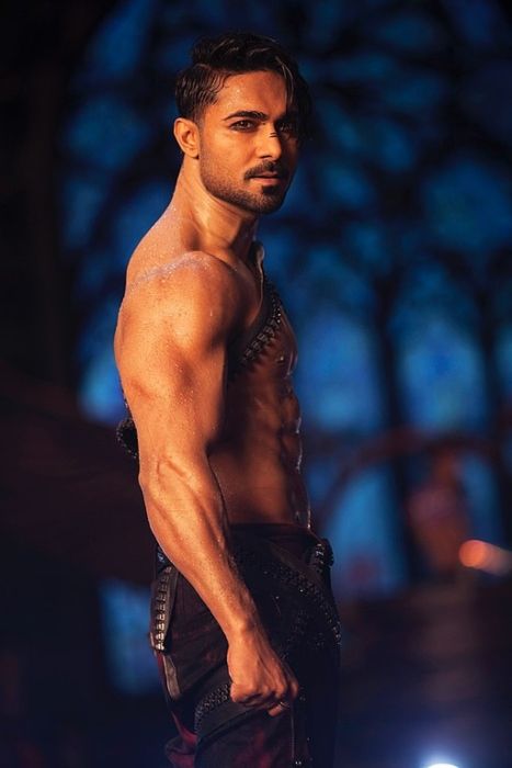 Salman Yusuff Khan as seen on the sets of Street Dancer 3D
