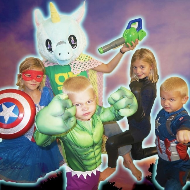 Savannah Tannerites as seen in a picture taken with her siblings Allie, Lizzy, Az, and Canyon in July 2018