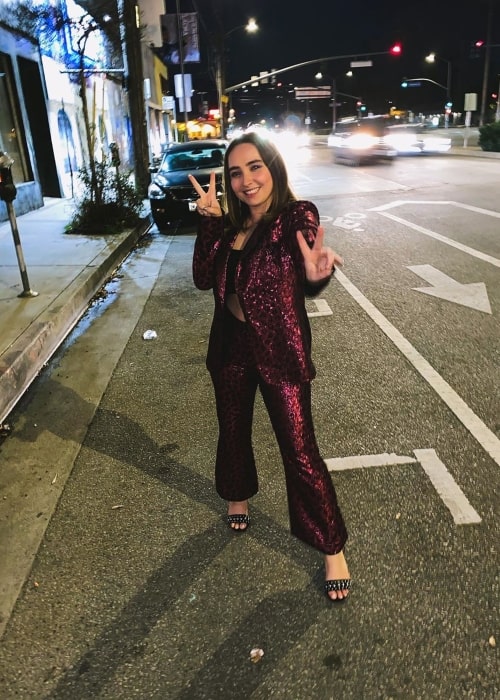 Shannon Carpenter as seen in a picture taken in while on a night out in January 2020