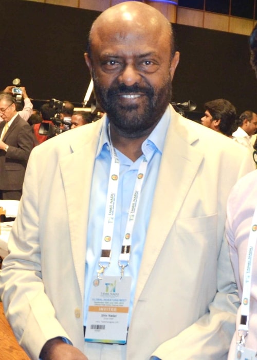 Shiv Nadar as seen in a picture taken in during the Tamil Nadu Global Investors Meet on January 11, 2016