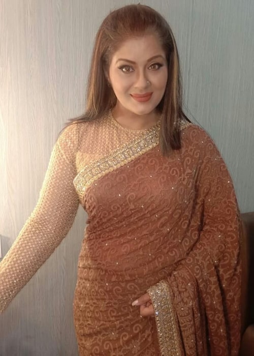 Sudha Chandran as seen in an Instagram Post in August 2019