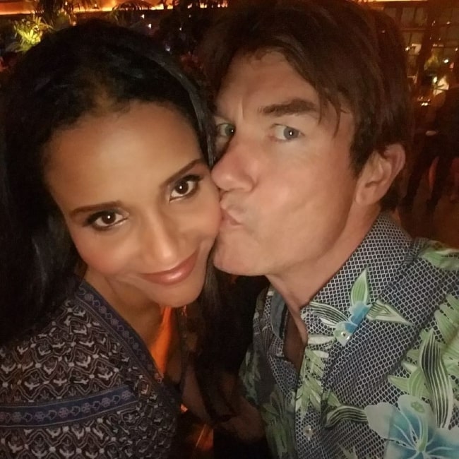 Sydney Tamiia Poitier as seen in a selfie taken with actor Jerry O'Connell February 2019