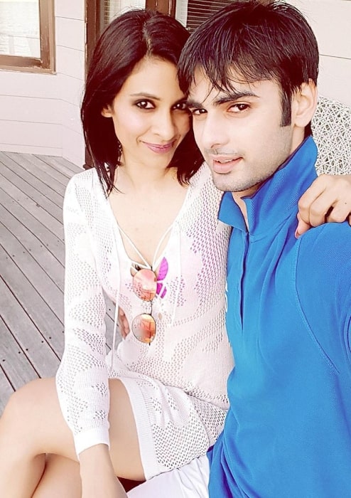 Varun Kapoor with his wife in September 2017