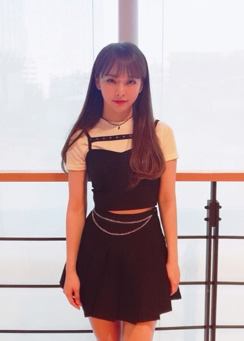 ViVi as seen while posing for the camera in February 2020