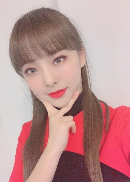 ViVi as seen while smiling in a picture in March 2020