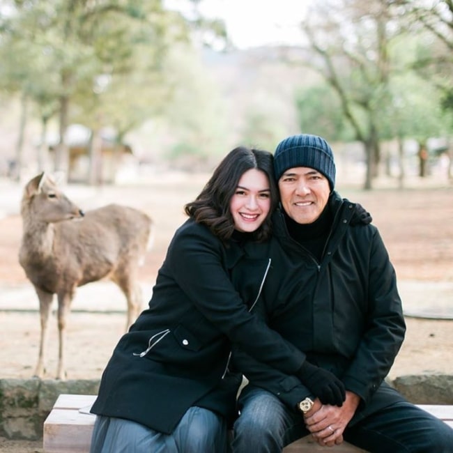 Vic Sotto as seen in a picture taken with his wife Marie Pauleen Luna- Sotto in February 2020