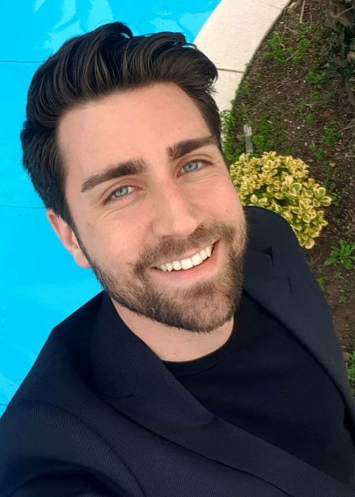 Çağlar Ertuğrul in an Instagram selfie as seen in February 2020