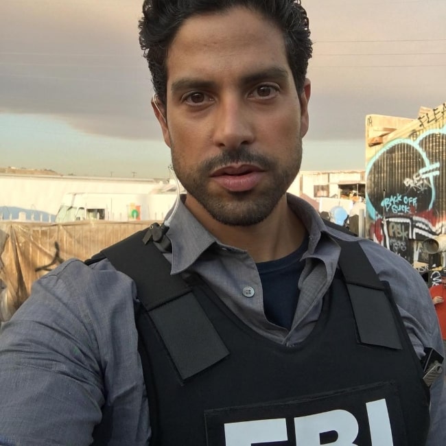 Adam Rodriguez as seen in a selfie in July 2016