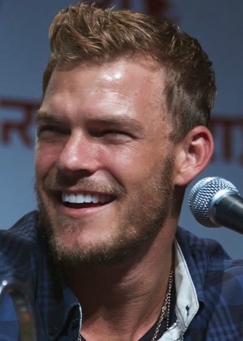 Alan Ritchson during an event as seen in August 2015