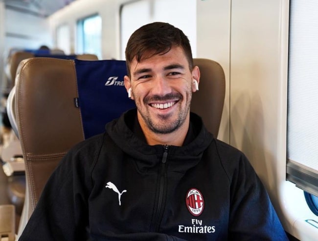 Alessio Romagnoli as seen in Instagram Post in September 2018