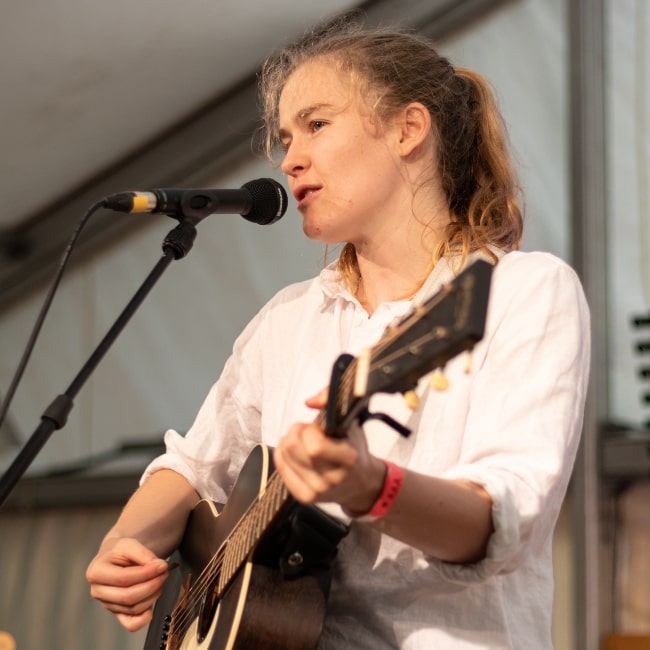 Alex The Astronaut as seen in a picture taken in the Niederrheintent at the Haldern Pop Festival 2019