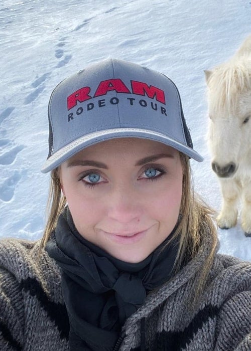 Amber Marshall in an Instagram selfie from January 2020