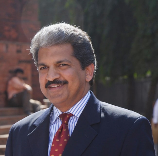 Anand Mahindra as seen in February 2007