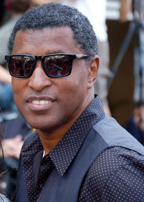 Babyface as seen in a picture taken at a ceremony for David Foster to receive a star on the Hollywood Walk of Fame on May 31, 2013