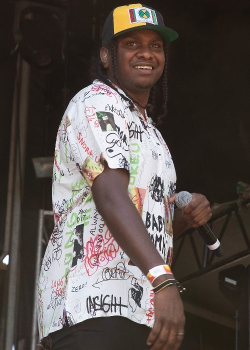 Baker Boy as seen in a picture taken on February 3, 2019 while performing at St Jerome's Laneway Festival