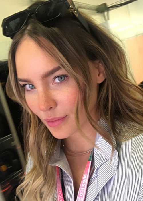 Belinda Peregrín in an Instagram post as seen in October 2019
