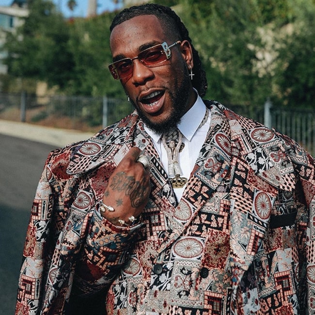 The 33-year old son of father (?) and mother(?) Burna Boy in 2024 photo. Burna Boy earned a  million dollar salary - leaving the net worth at  million in 2024