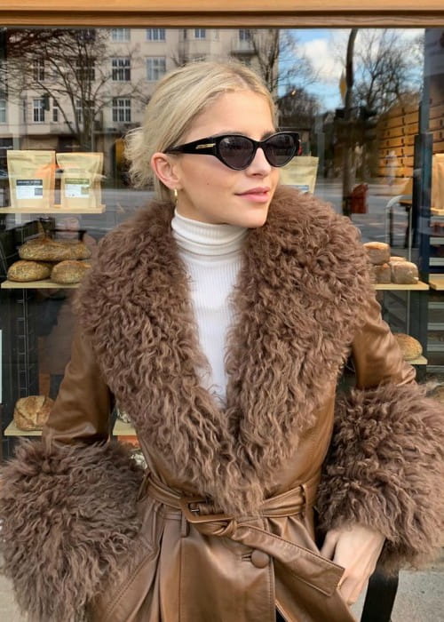 Caroline Daur as seen in March 2020