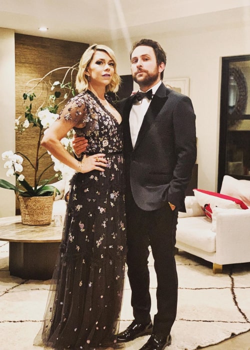 Charlie Day og Mary Elizabeth Ellis, som det ses i januar 2020