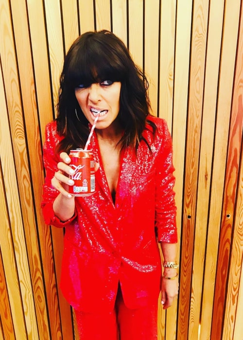 Claudia Winkleman as seen in an Instagram Post in August 2019