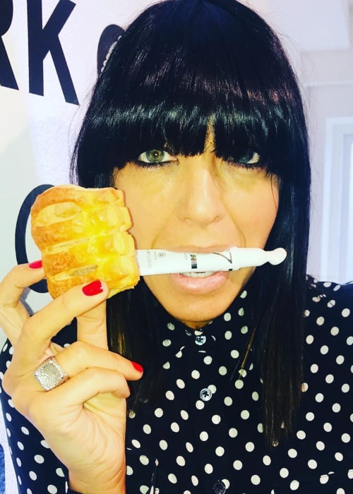 Claudia Winkleman as seen in an Instagram Post in June 2015