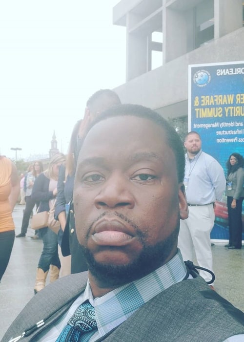 Daryl Mitchell as seen in a selfie taken in New Orleans, Louisiana in February 2020