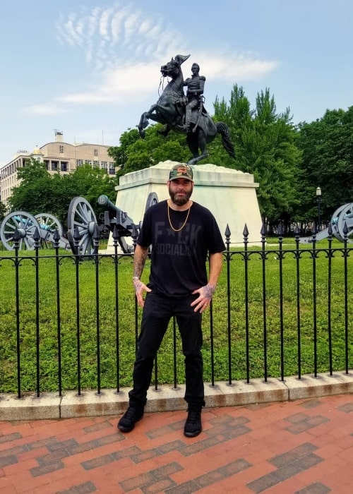 David Eason as seen in a picture taken in Washington D.C. in January 2020